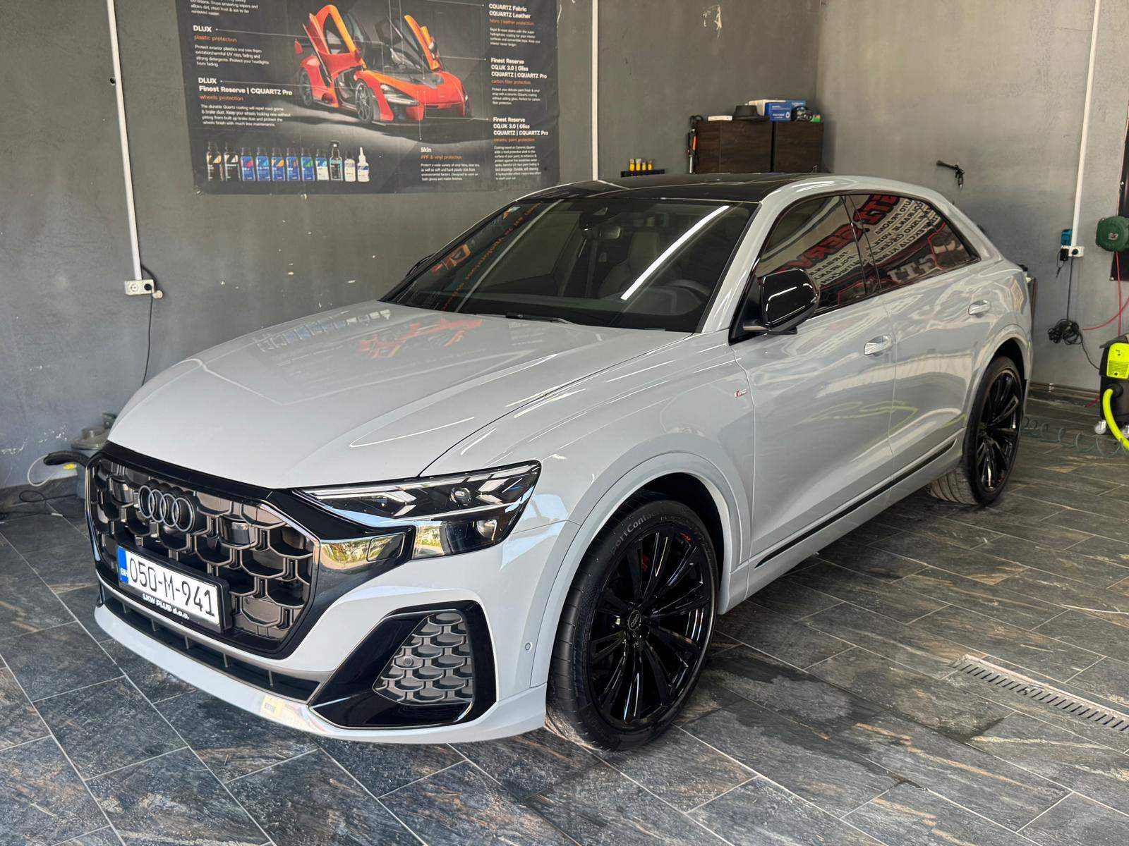 Audi Q8 Nardo Grey PDR